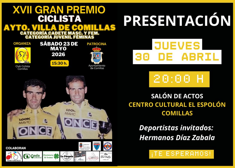 Presentación XVII Gran Premio Ciclista