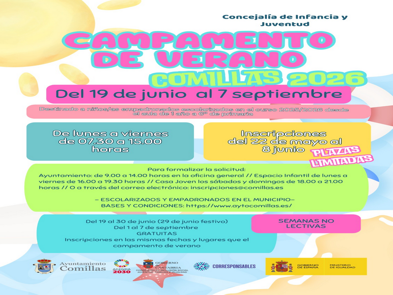 Campamento de verano 2026